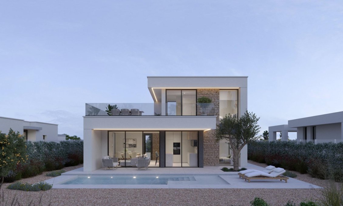 Obra nueva - Villa -
Fuente Álamo - Hacienda del Alamo