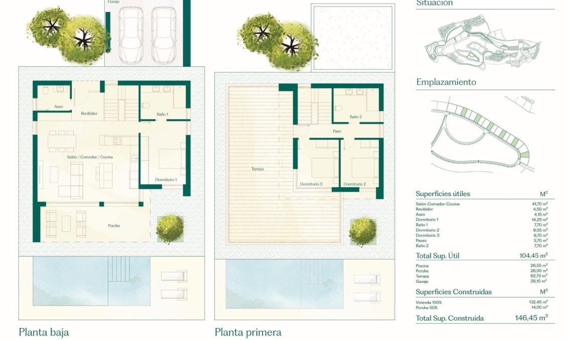 Obra nueva - Villa -
Fuente Álamo - Hacienda del Alamo
