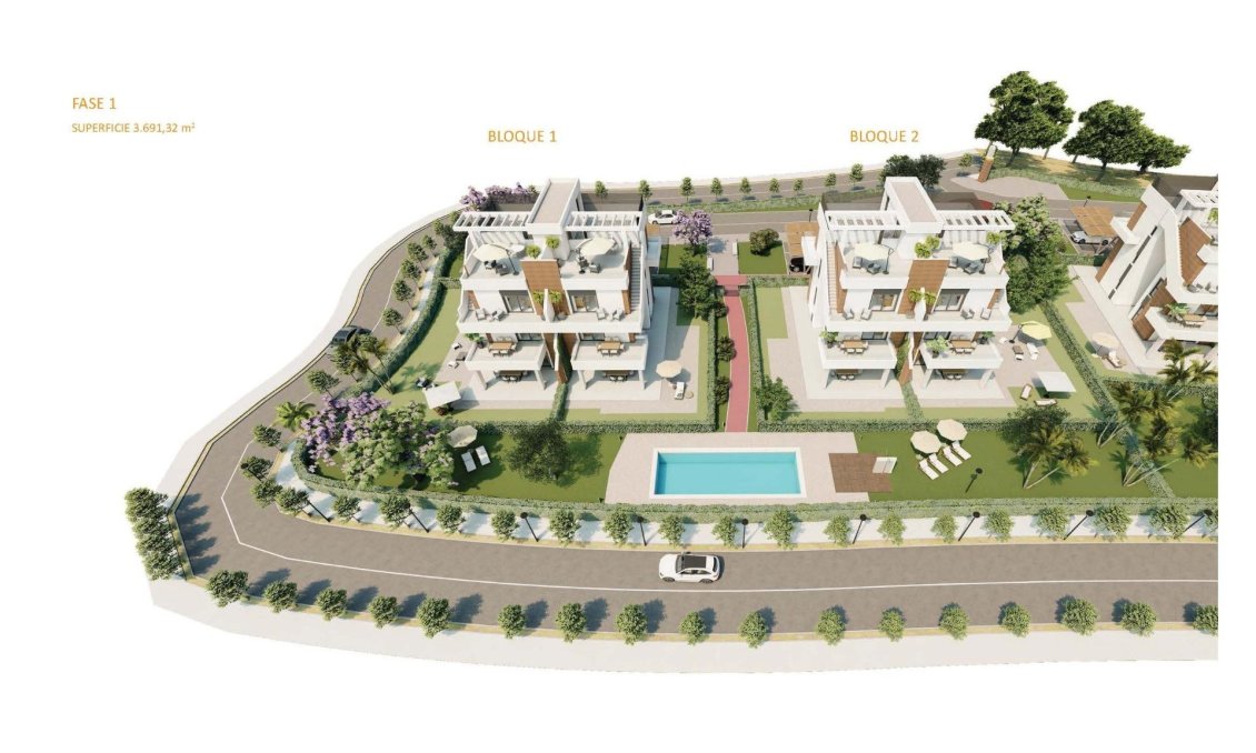 Obra nueva - Apartamento -
Fuente Álamo - Hacienda del Alamo
