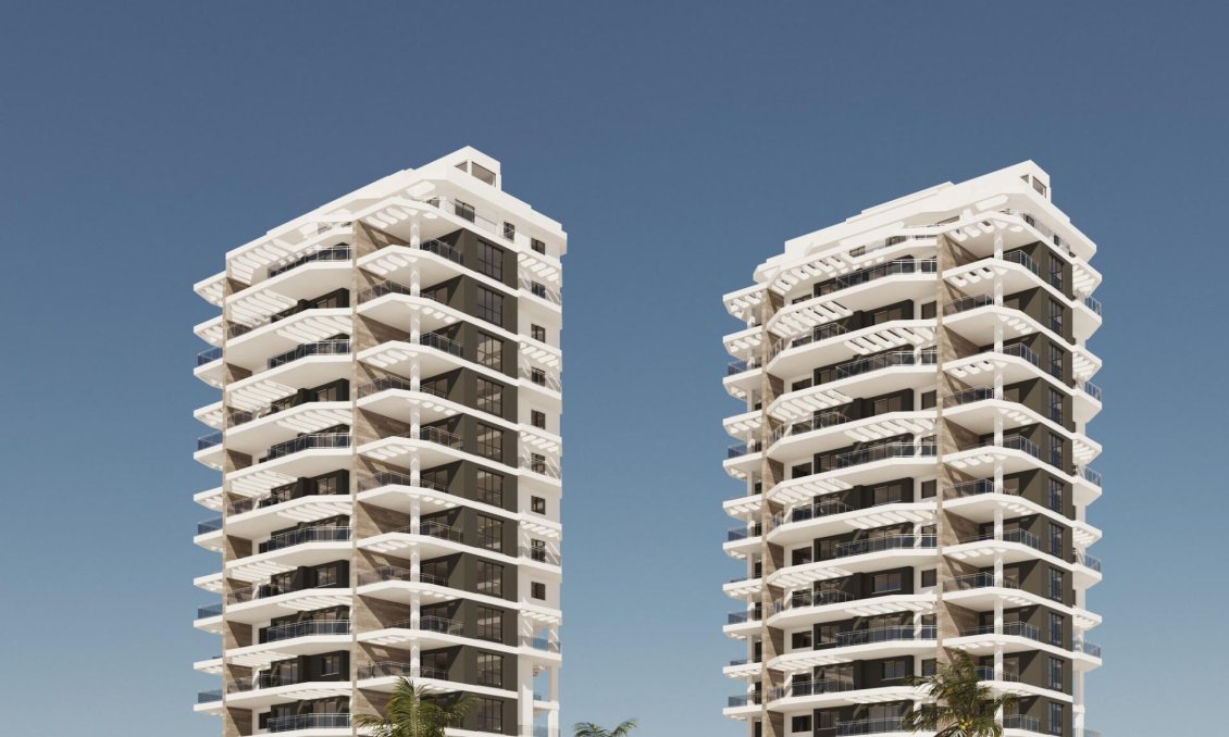 Obra nueva - Apartamento -
Calpe - Playa Arenal