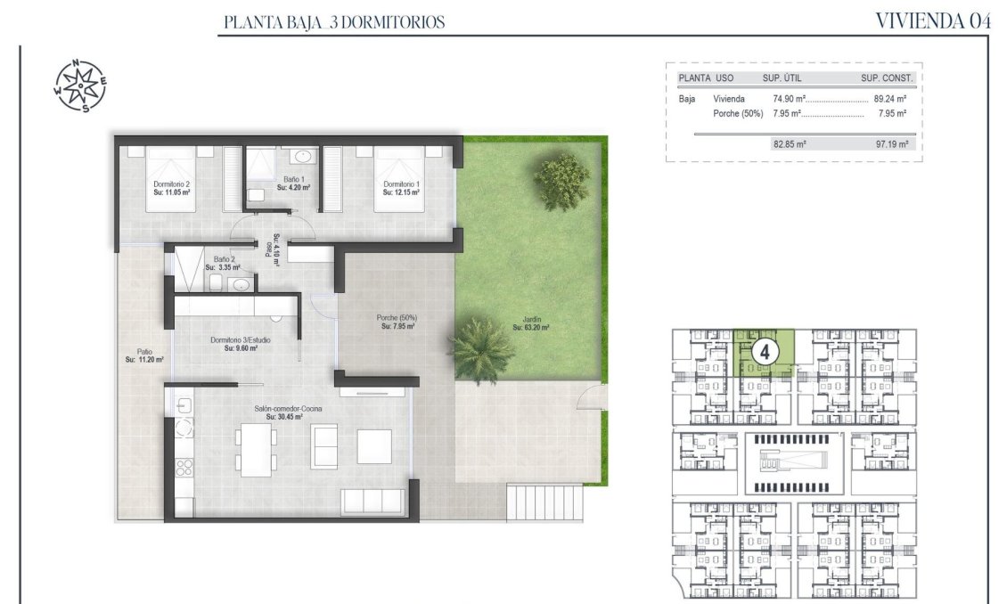 Obra nueva - Bungalow -
Alhama De Murcia - Condado De Alhama