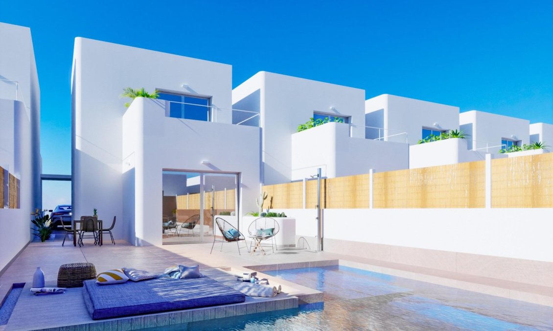 Obra nueva - Villa -
Los Alcazares - Serena Golf