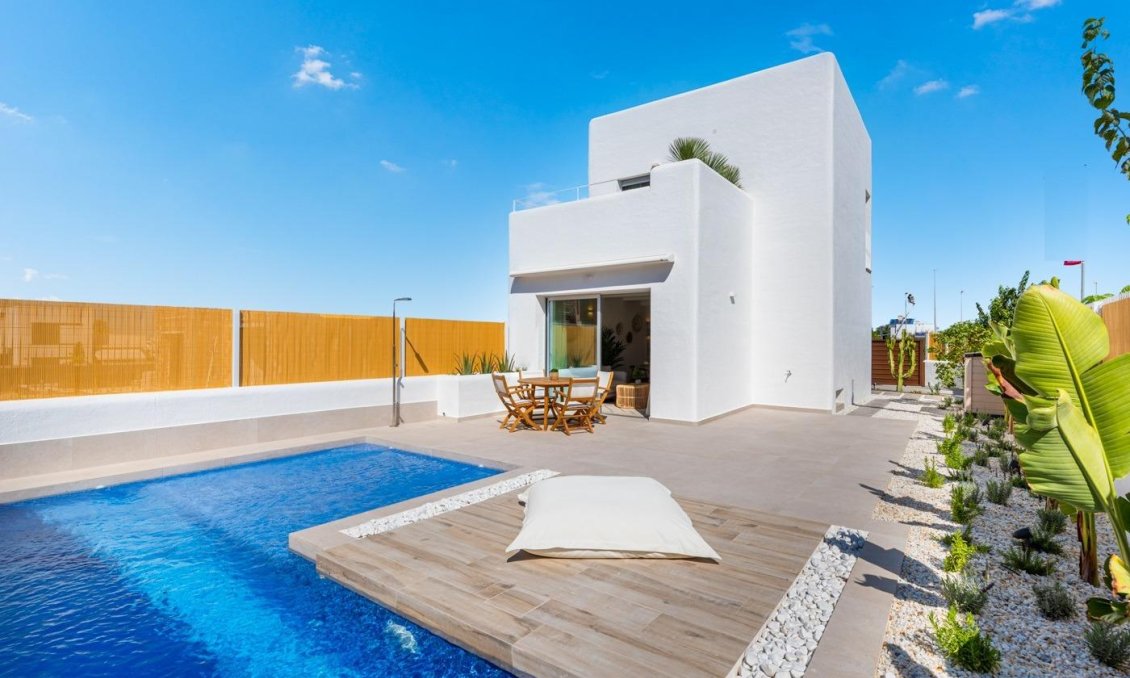Obra nueva - Villa -
Los Alcazares - Serena Golf
