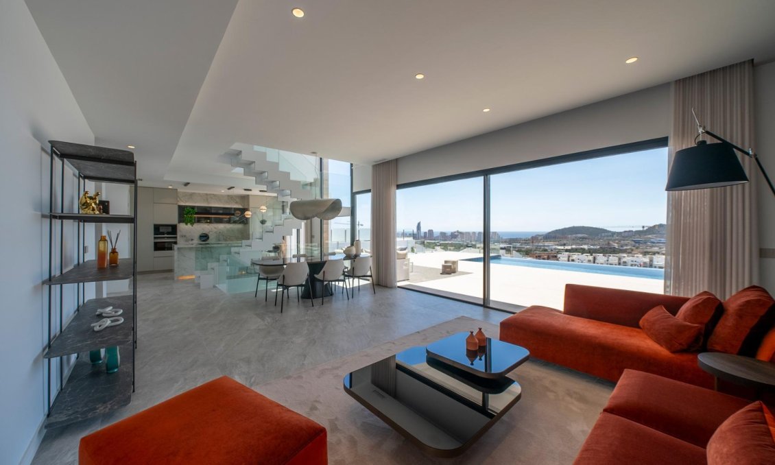 Obra nueva - Villa -
Finestrat - Campana Garden