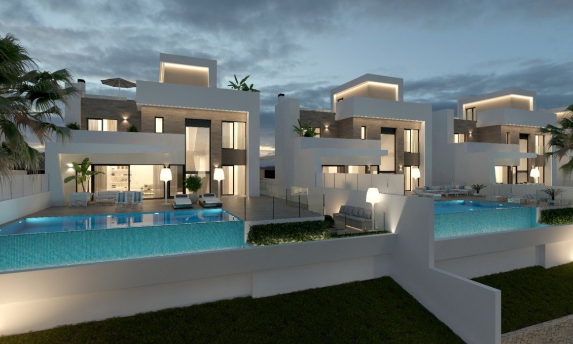Obra nueva - Villa -
Finestrat - Campana Garden