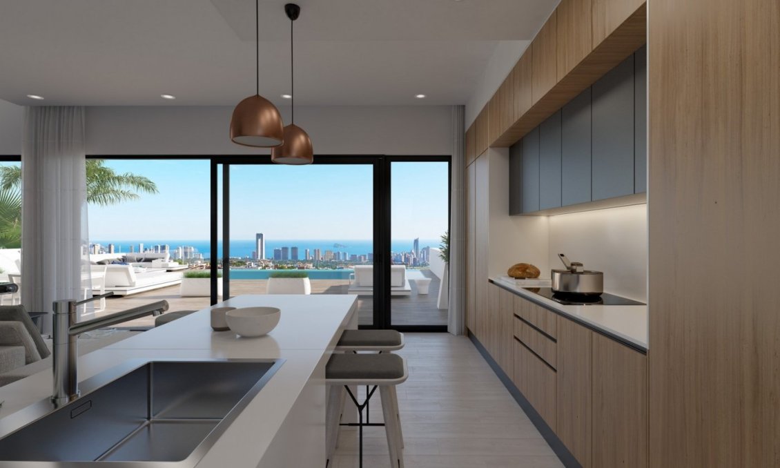 Obra nueva - Villa -
Finestrat - Campana Garden