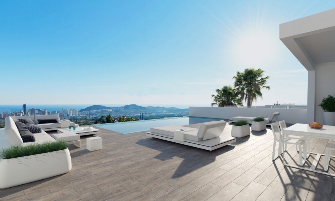 Obra nueva - Villa -
Finestrat - Campana Garden