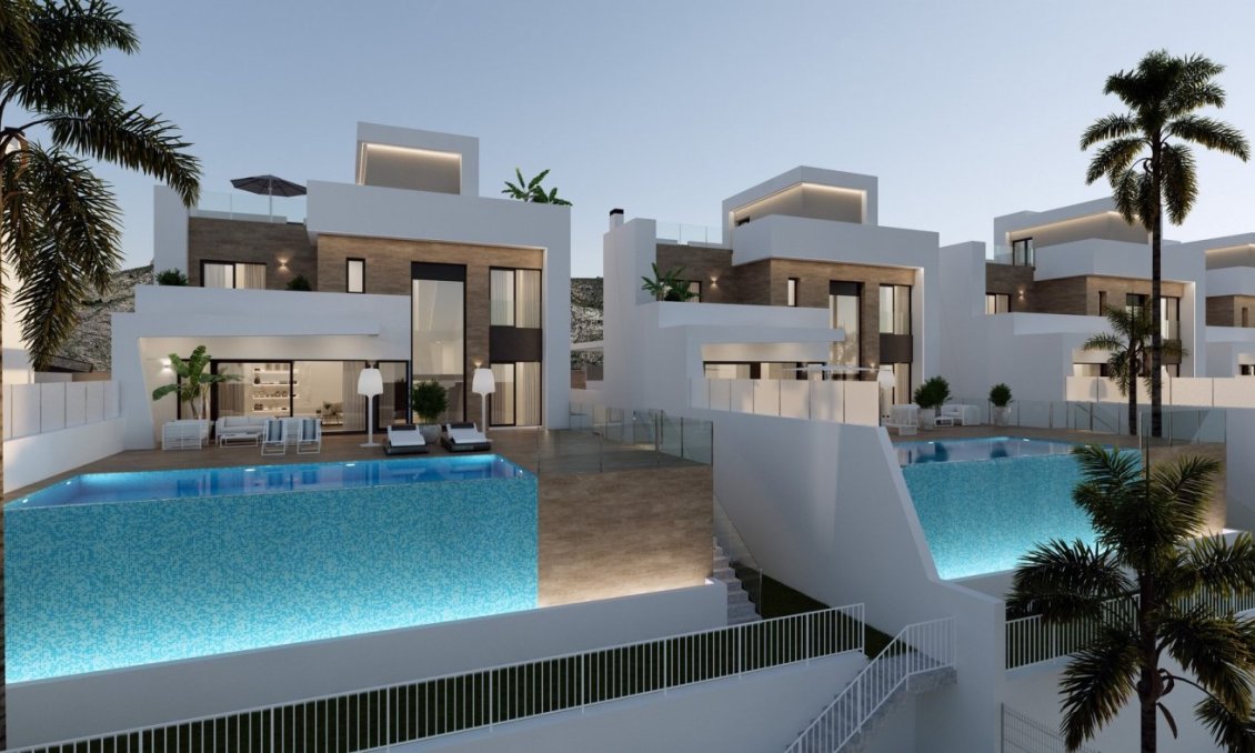 Obra nueva - Villa -
Finestrat - Campana Garden