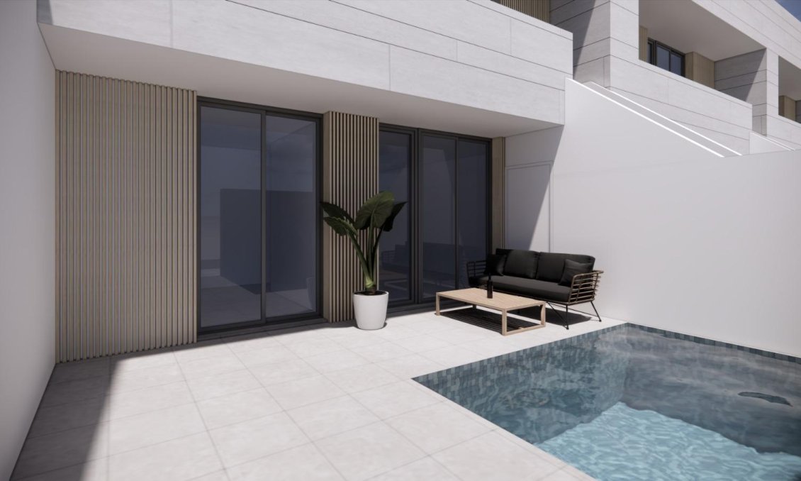 Obra nueva - Bungalow -
Santiago de la Ribera - Santiago De La Ribera