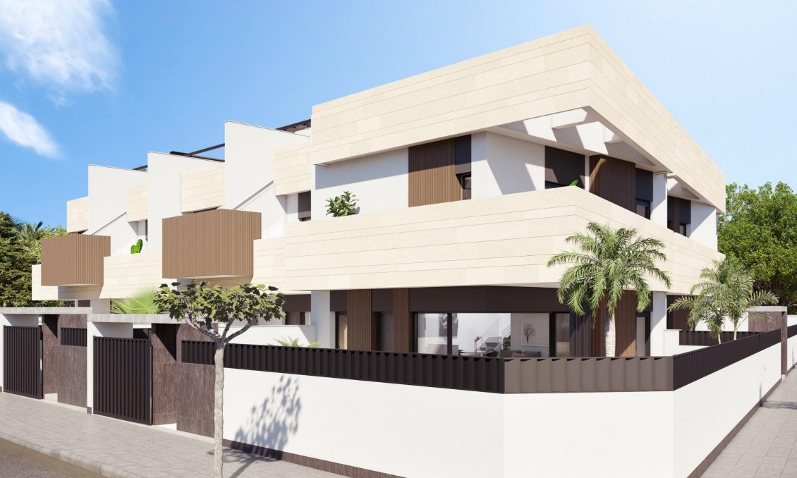 Obra nueva - Villa -
Pilar de la Horadada - parques de Andromeda
