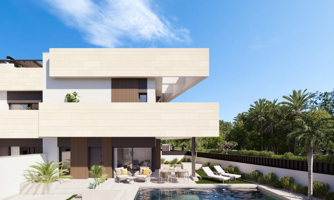 Obra nueva - Villa -
Pilar de la Horadada - parques de Andromeda
