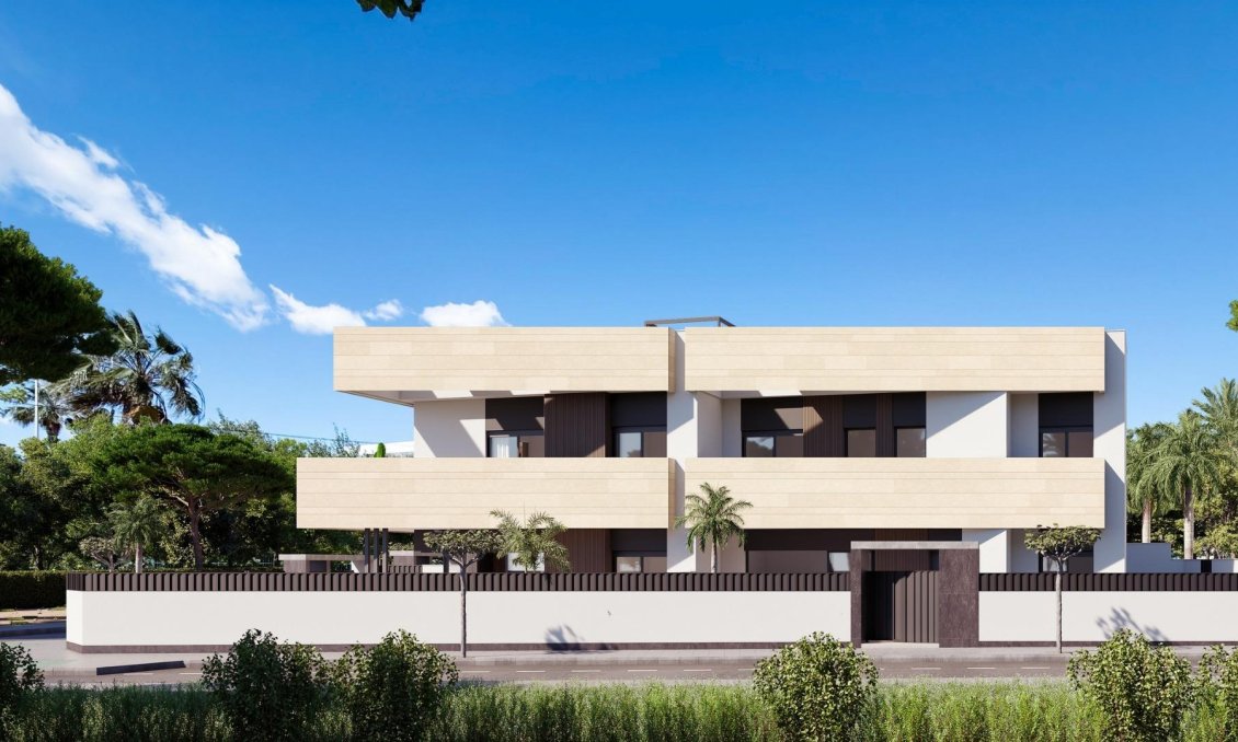 Obra nueva - Villa -
Pilar de la Horadada - parques de Andromeda
