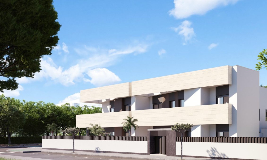 Obra nueva - Villa -
Pilar de la Horadada - parques de Andromeda
