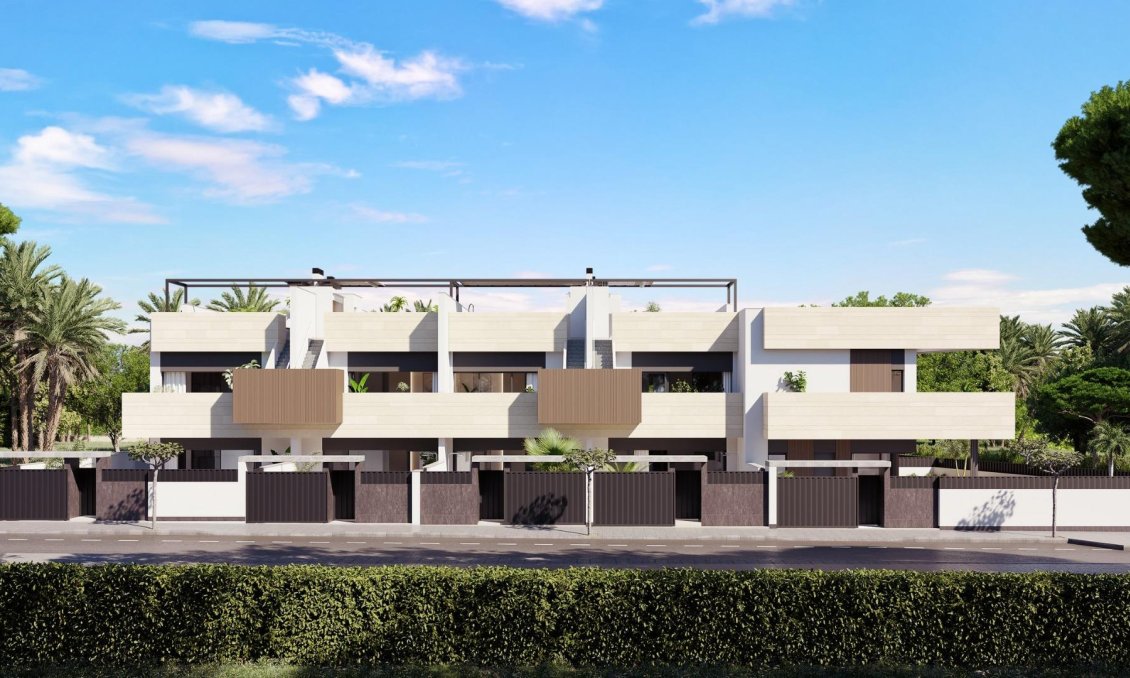 Obra nueva - Villa -
Pilar de la Horadada - parques de Andromeda