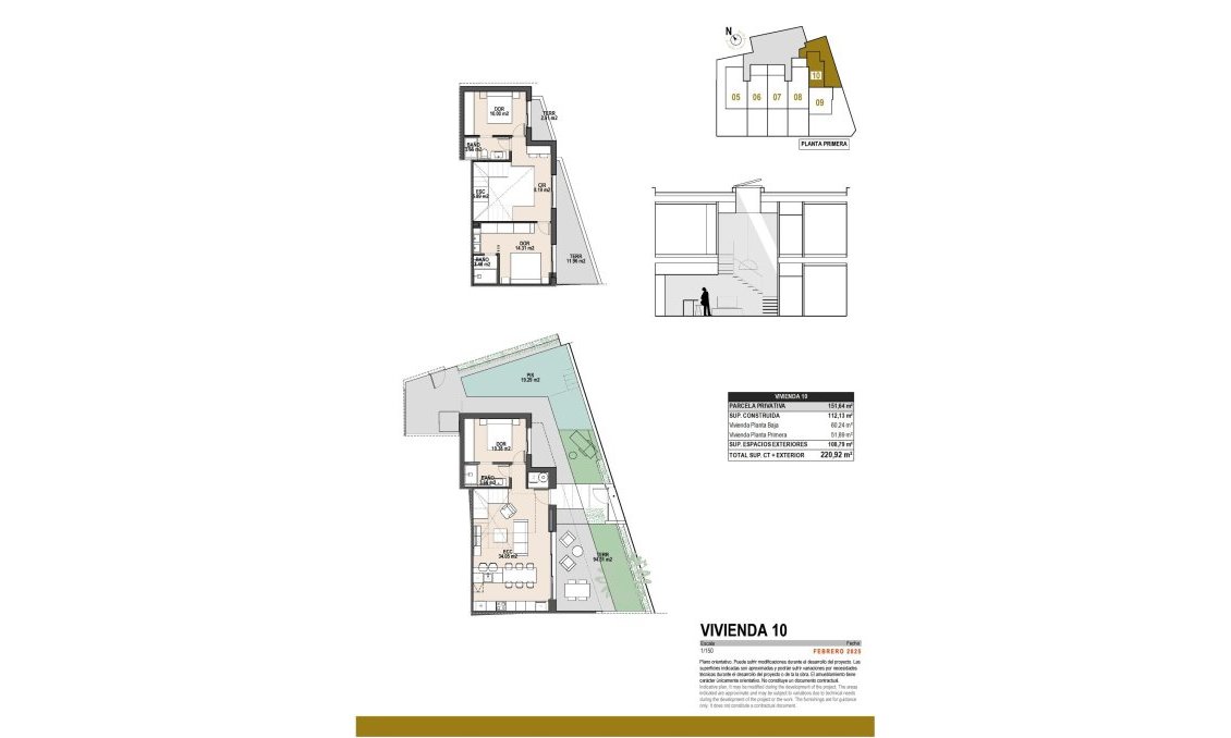 Obra nueva - Villa -
Pilar de la Horadada - parques de Andromeda