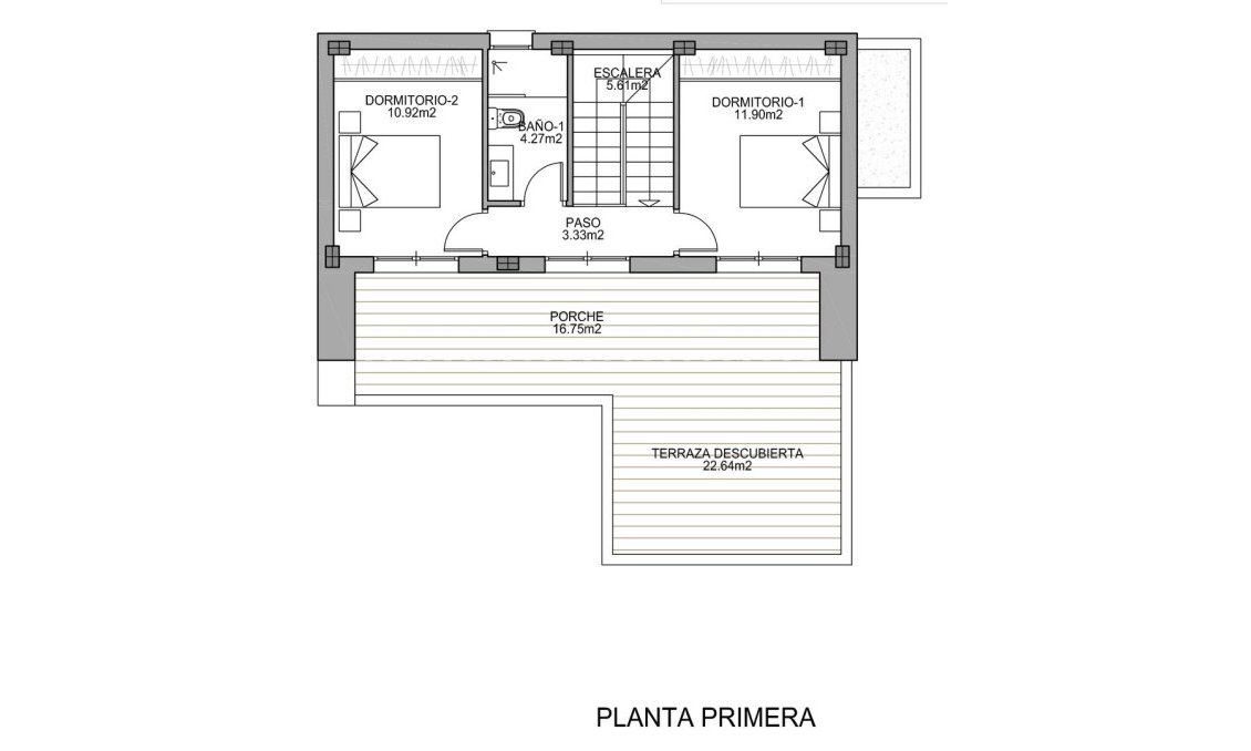 Obra nueva - Villa -
Benijofar - Polideportivo