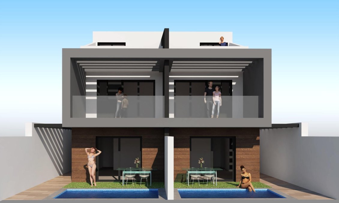 Obra nueva - Villa -
San Javier - Santiago De La Ribera