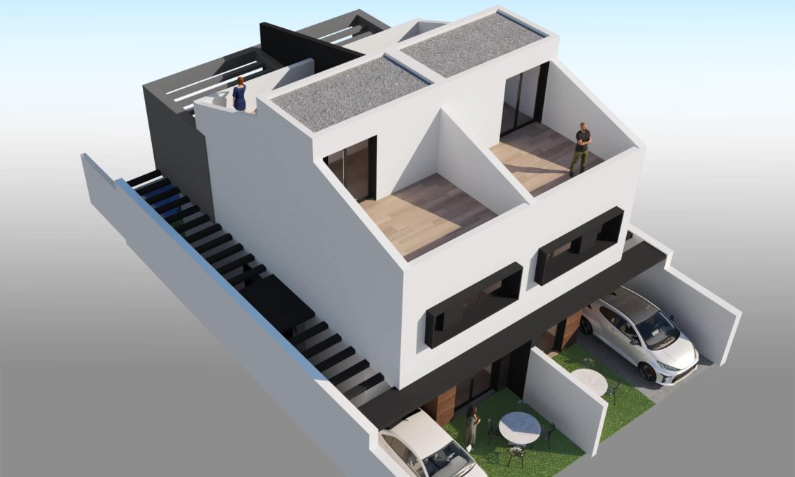 Obra nueva - Villa -
San Javier - Santiago De La Ribera