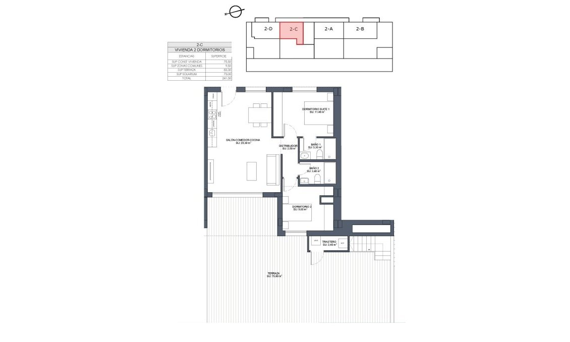 Neue Gebäude - Penthouse -
Benijofar