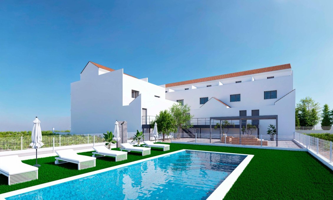 Obra nueva - Town House -
Rafal - pueblo