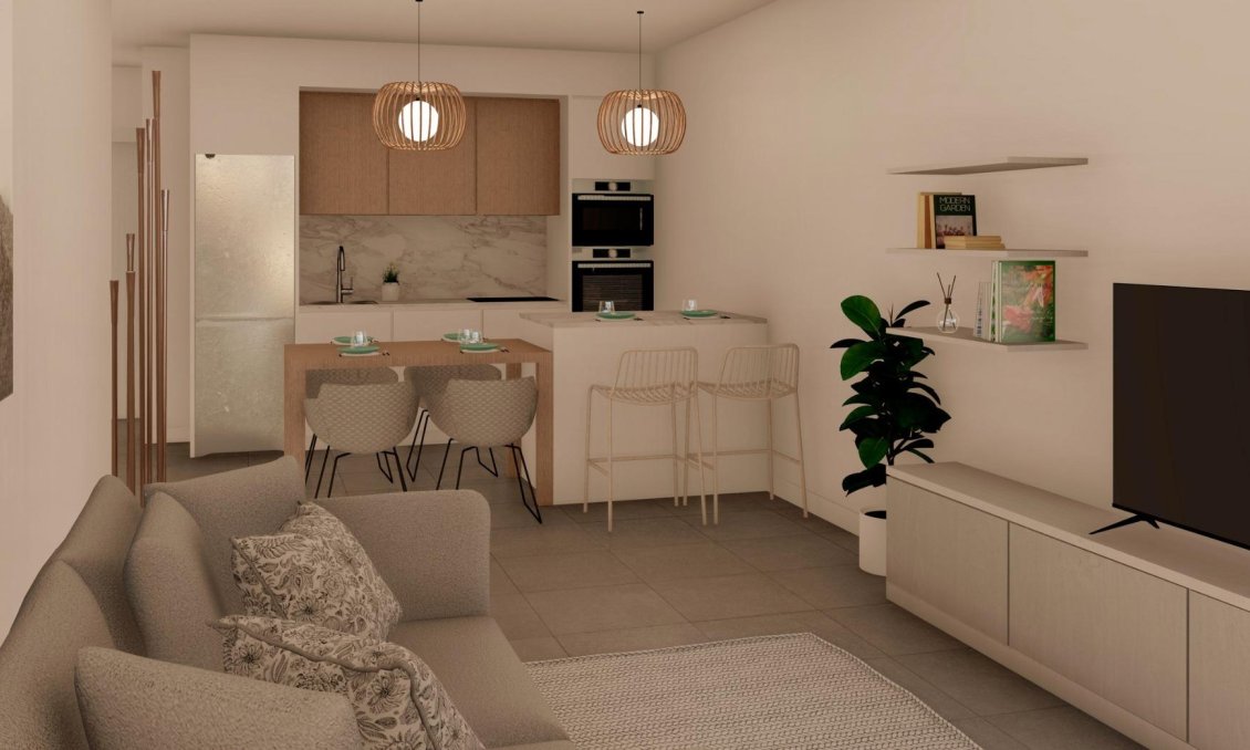 Obra nueva - Bungalow -
Torre Pacheco - Roldán