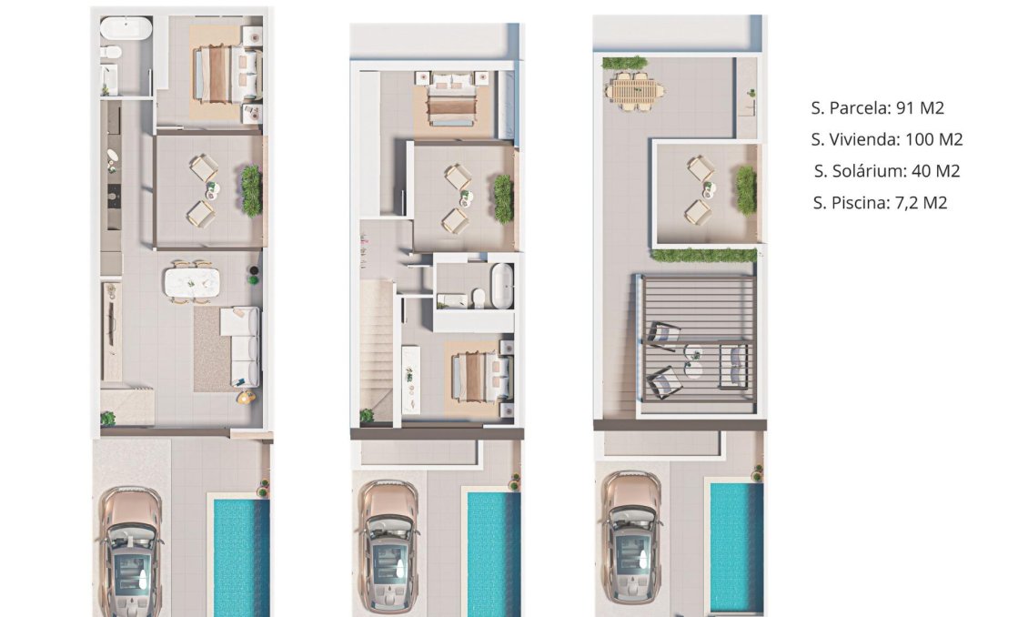 Neue Gebäude - Town House -
San Pedro del Pinatar - Pueblo