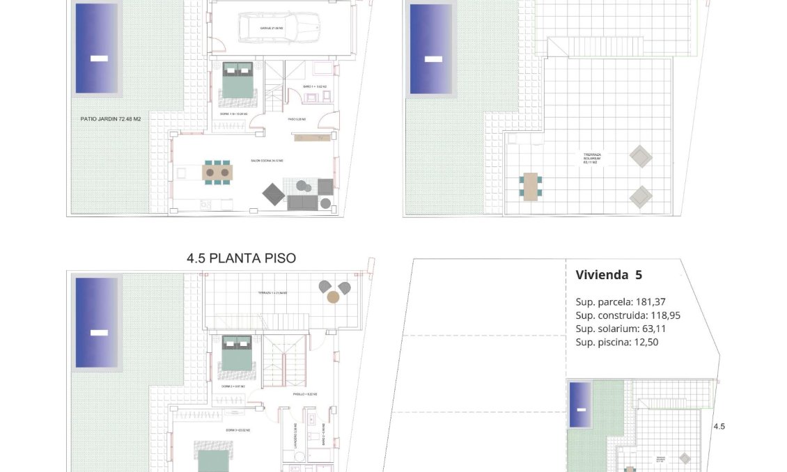 Obra nueva - Villa -
Los Belones - pueblo
