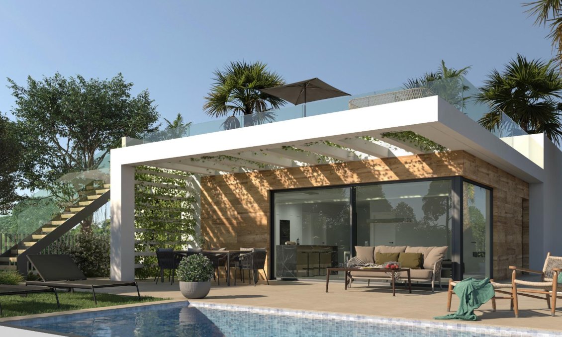 Obra nueva - Villa -
Los Alcazares - La Serena Golf