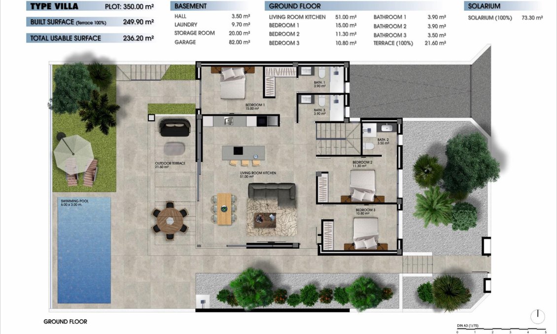 Obra nueva - Villa -
Los Alcazares - La Serena Golf