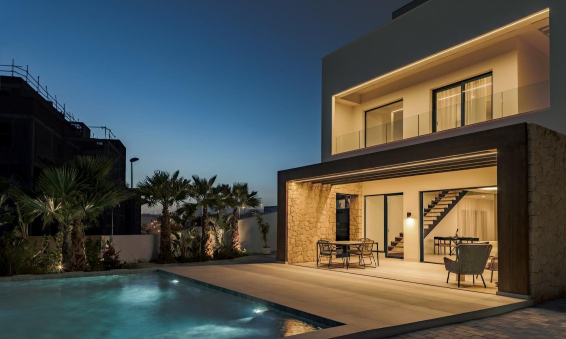 Obra nueva - Villa -
Finestrat - Campana Garden