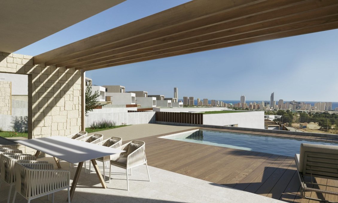 Obra nueva - Villa -
Finestrat - Campana Garden