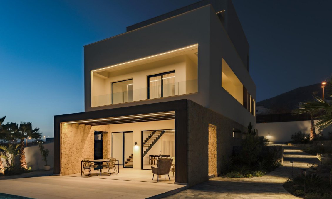 Obra nueva - Villa -
Finestrat - Campana Garden