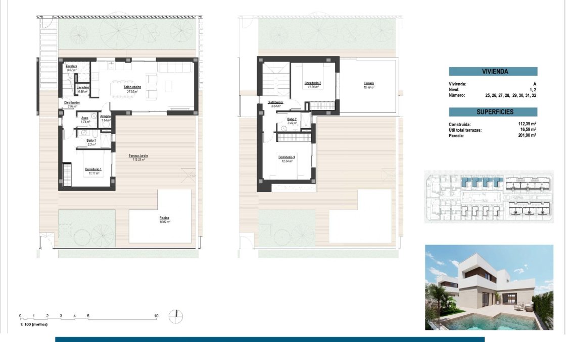 Nouvelle construction - Villa -
Los Alcazares - Serena Golf