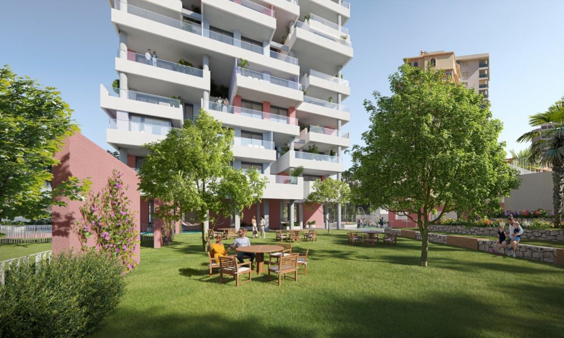 Neue Gebäude - Wohnung -
Calpe - Playa del Bol