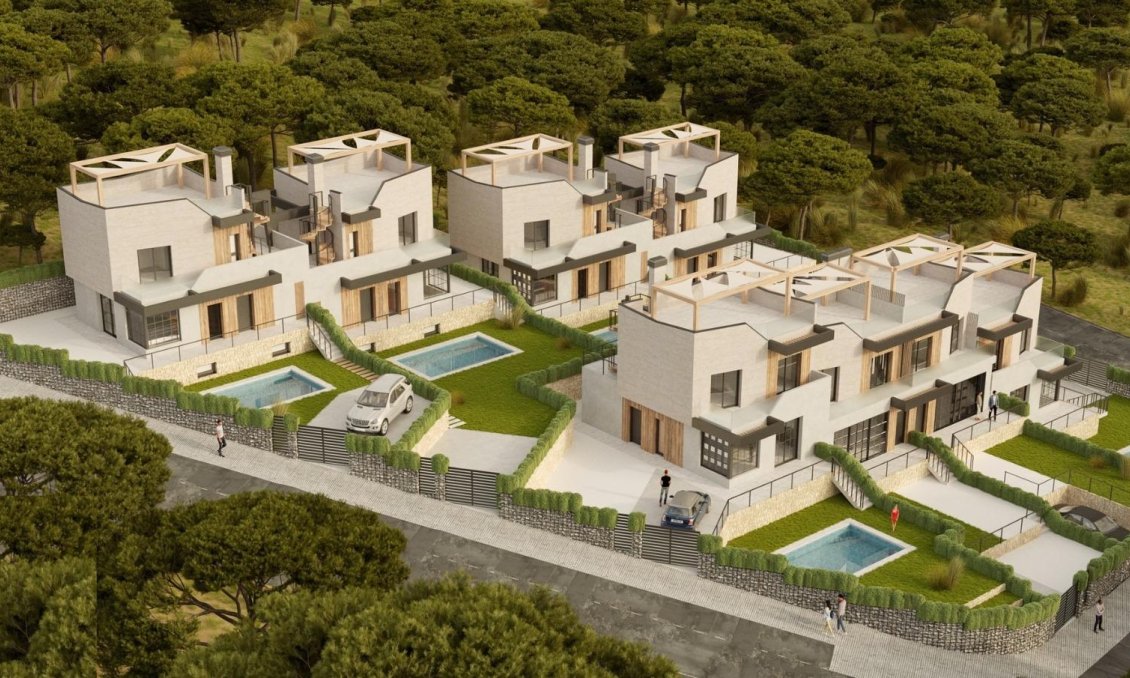 Obra nueva - Villa -
Polop - PAU1