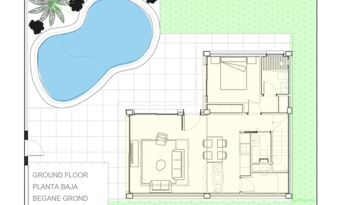 Obra nueva - Villa -
Torre Pacheco - Roldán