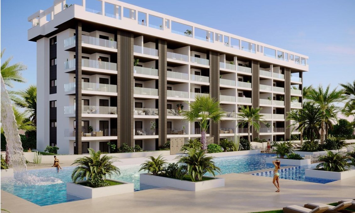 Új építésű - Tetőtéri lakás -
Torrevieja - Torreblanca