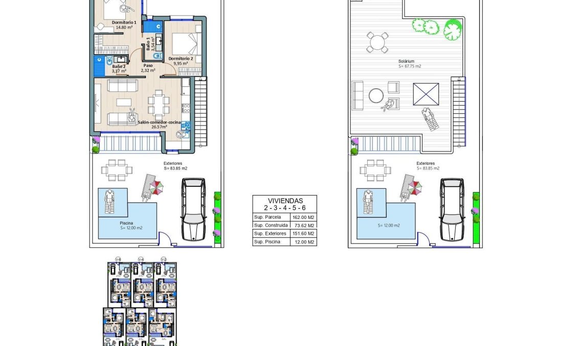 Obra nueva - Villa -
Torre Pacheco - pueblo