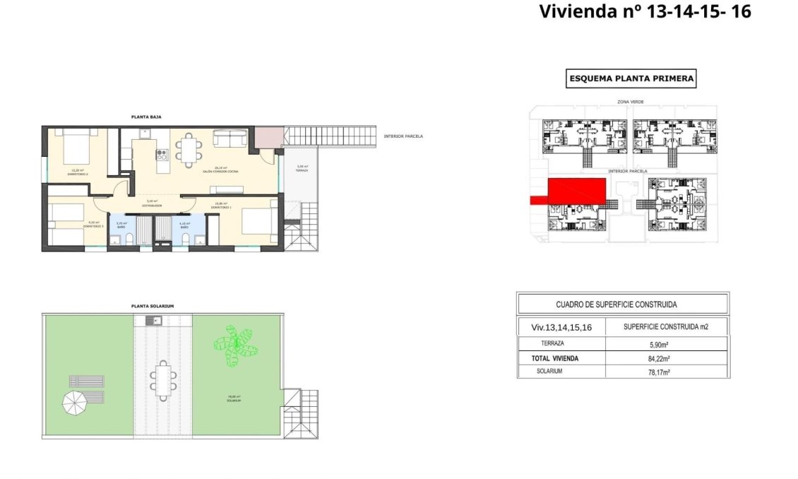 Neue Gebäude - Bungalow -
Pilar de la Horadada - pueblo