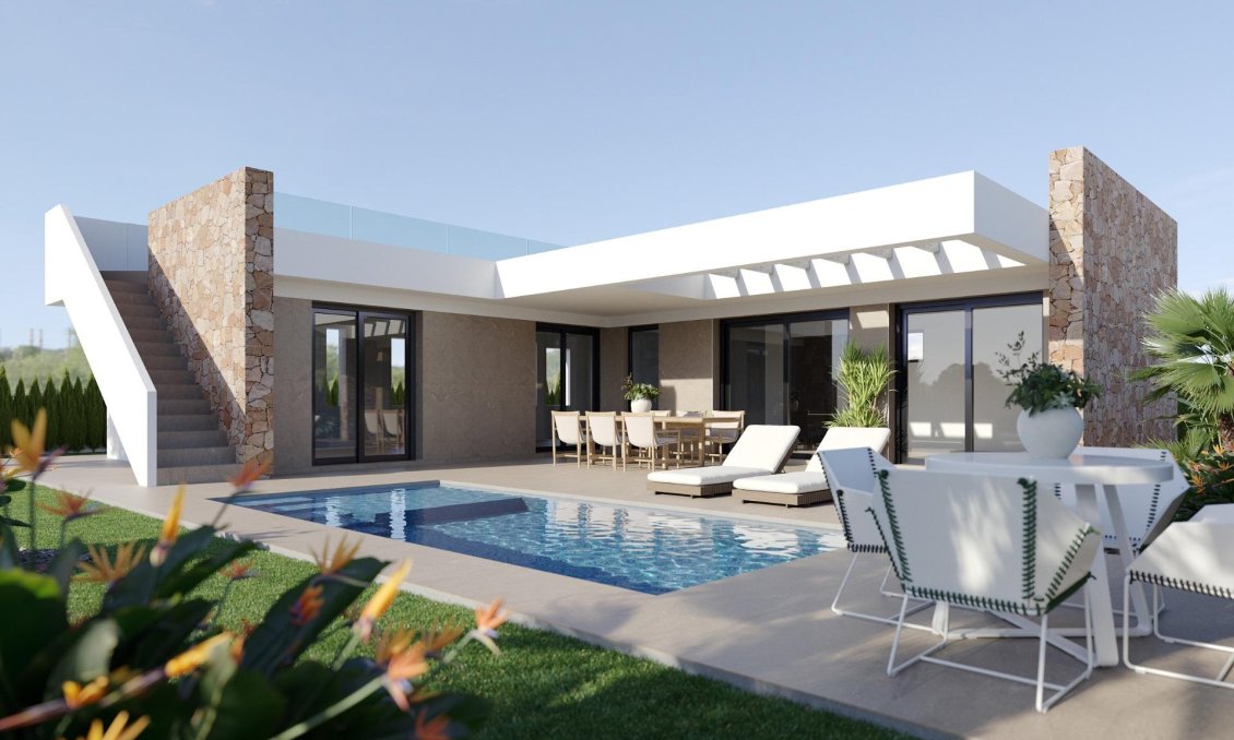 Obra nueva - Villa -
Fuente Álamo - Hacienda del Alamo