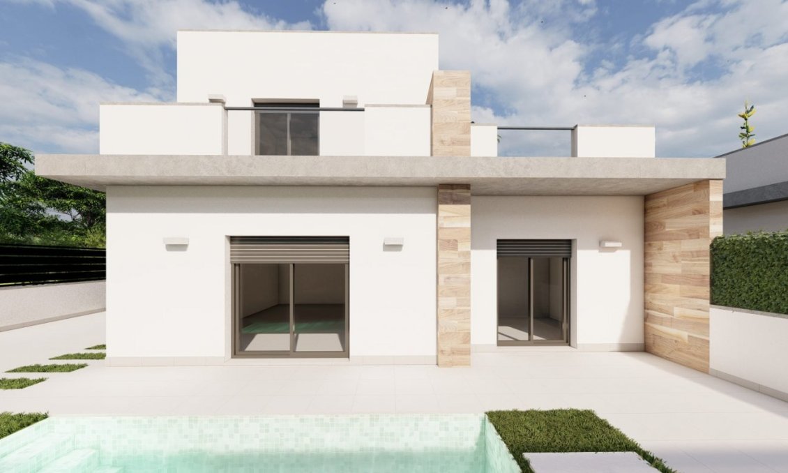 Obra nueva - Villa -
Torre Pacheco - Roldán