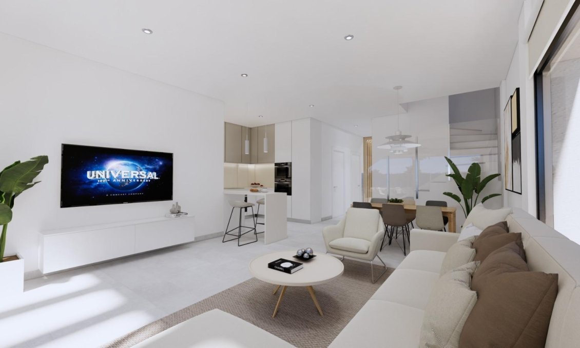 Obra nueva - Villa -
Los Alcazares - Nueva Ribera