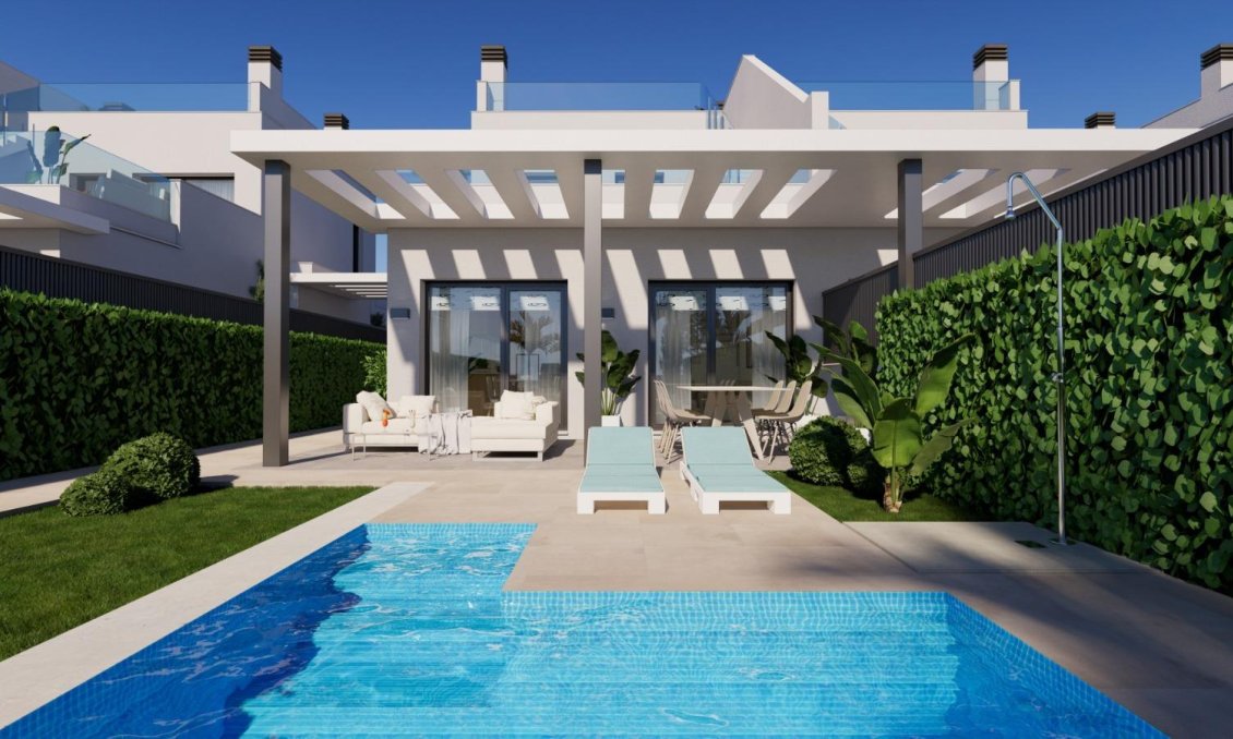 Obra nueva - Villa -
Los Alcazares - Nueva Ribera