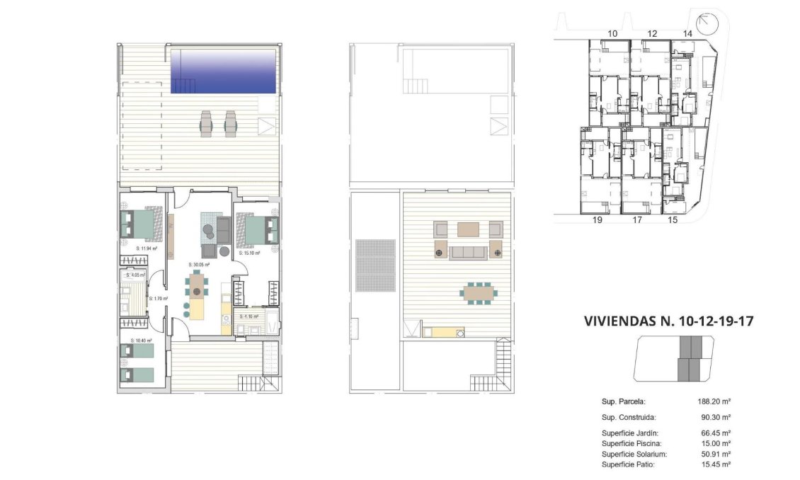 Obra nueva - Town House -
Torre Pacheco - Roldán