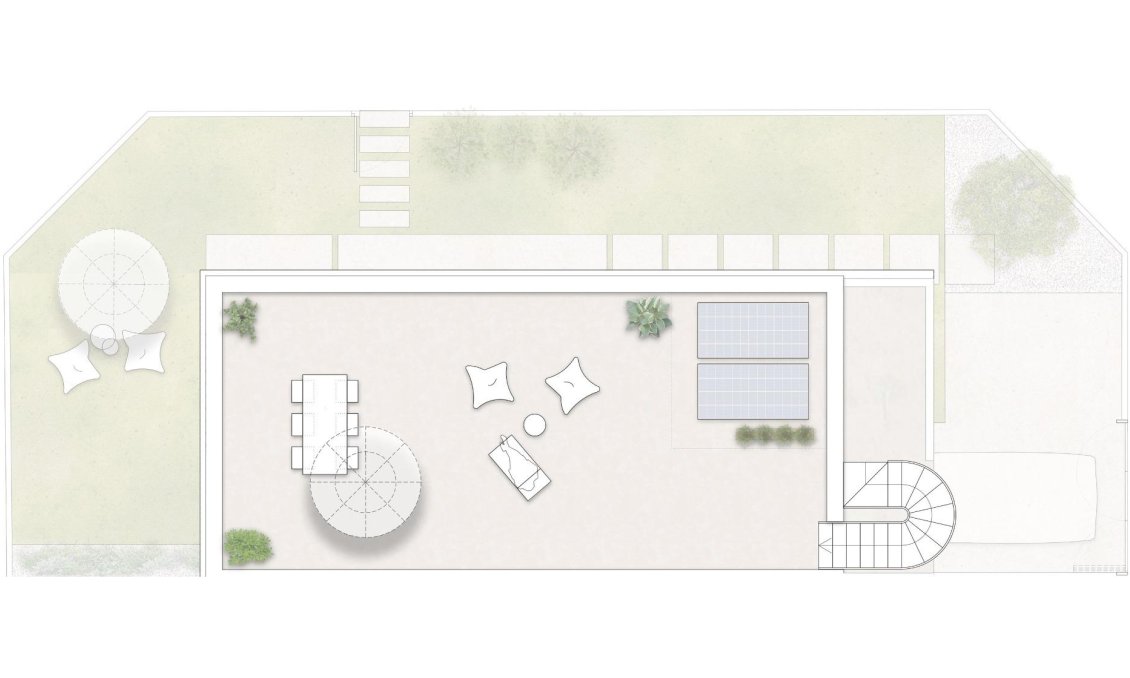 Neue Gebäude - Villa -
Pilar de la Horadada - pueblo