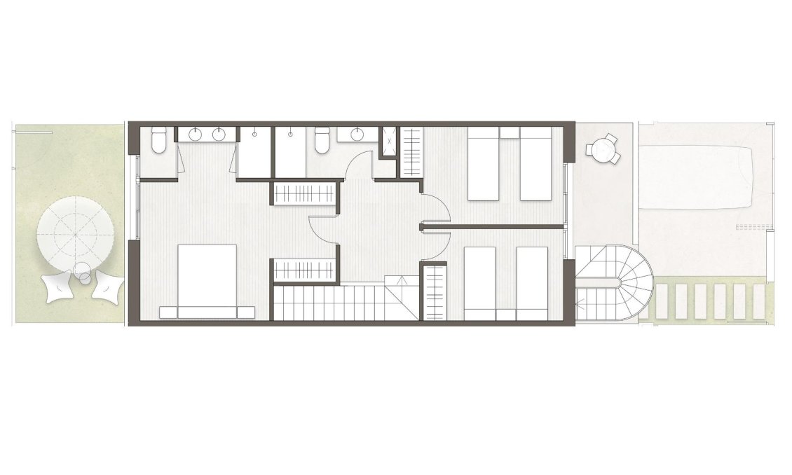 Obra nueva - Town House -
Pilar de la Horadada - pueblo