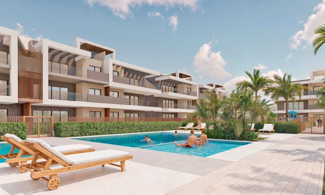 Obra nueva - Apartamento -
Pilar de la Horadada - Playa de las Higuericas