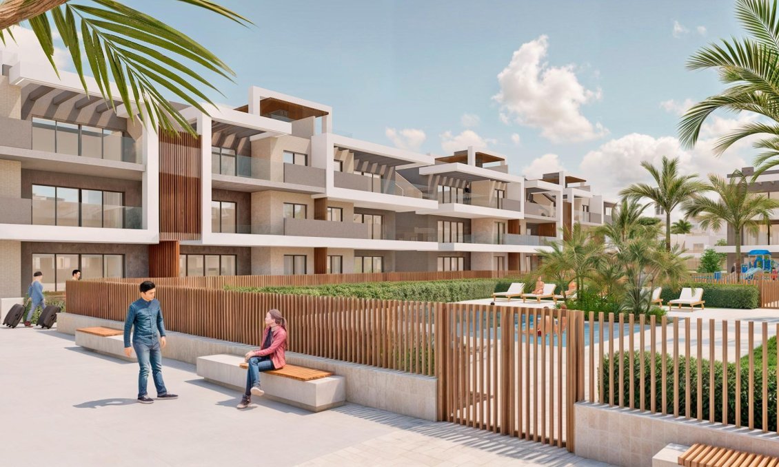 Obra nueva - Apartamento -
Pilar de la Horadada - Playa de las Higuericas