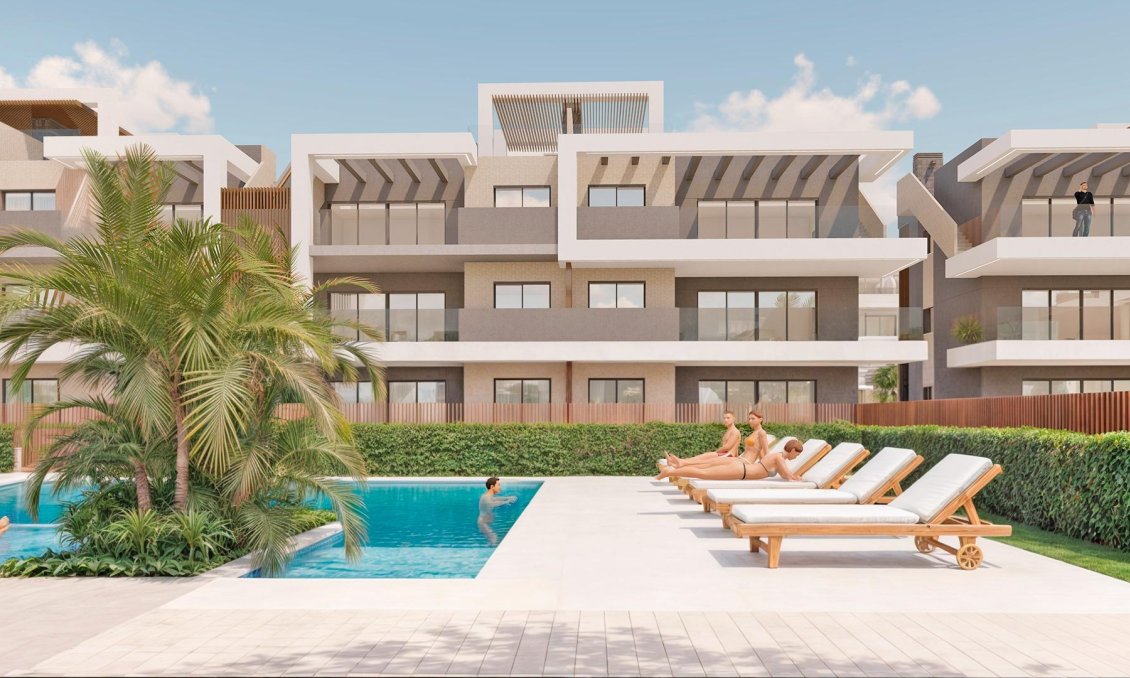 Obra nueva - Apartamento -
Pilar de la Horadada - Playa de las Higuericas