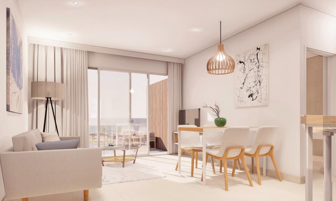 Obra nueva - Apartamento -
Pilar de la Horadada - Playa de las Higuericas